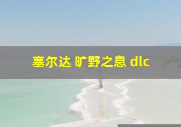 塞尔达 旷野之息 dlc